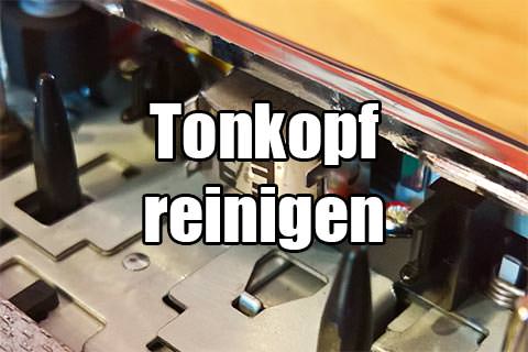 Tonkopf am Kassettenrecorder reinigen