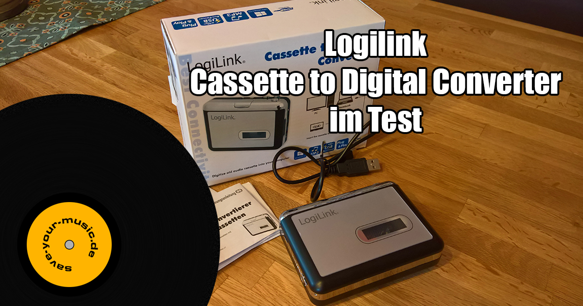 Logilink Kassetten Digitalisierer im Test mit Video